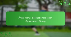 Ángel Mena: Internationale roller, Optrædener, Bidrag