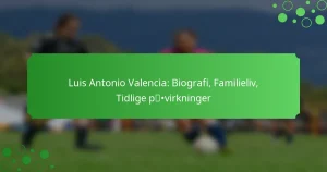 Luis Antonio Valencia: Biografi, Familieliv, Tidlige påvirkninger
